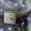 Leo zodiac candle